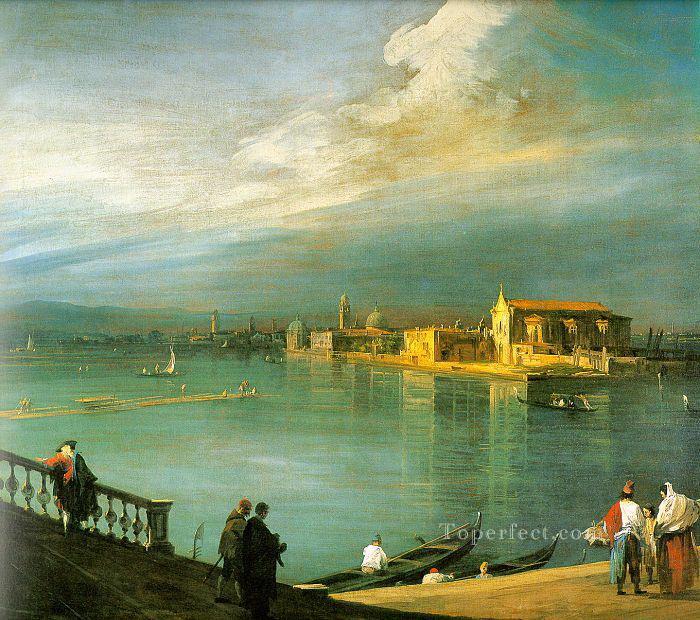 san cristoforo san michele murano Canaletto Venice Oil Paintings